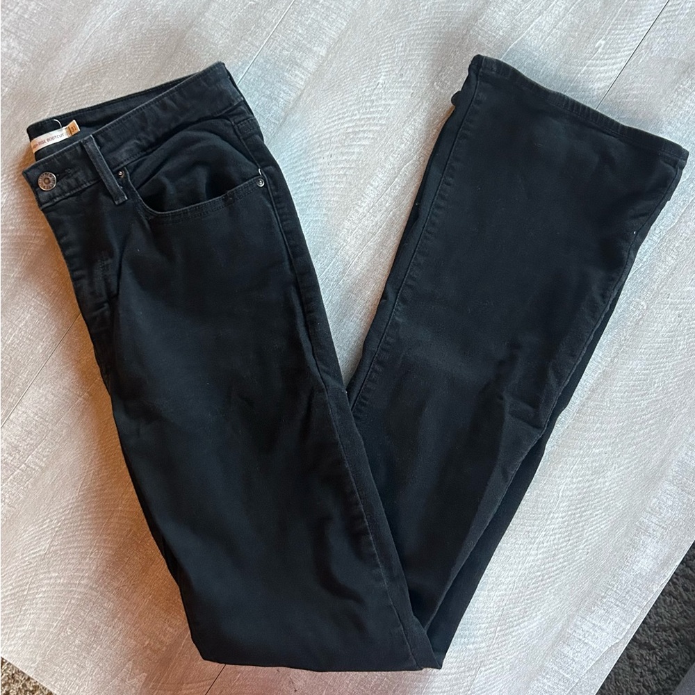 Levi's Women's Black Boot Cut Jeans